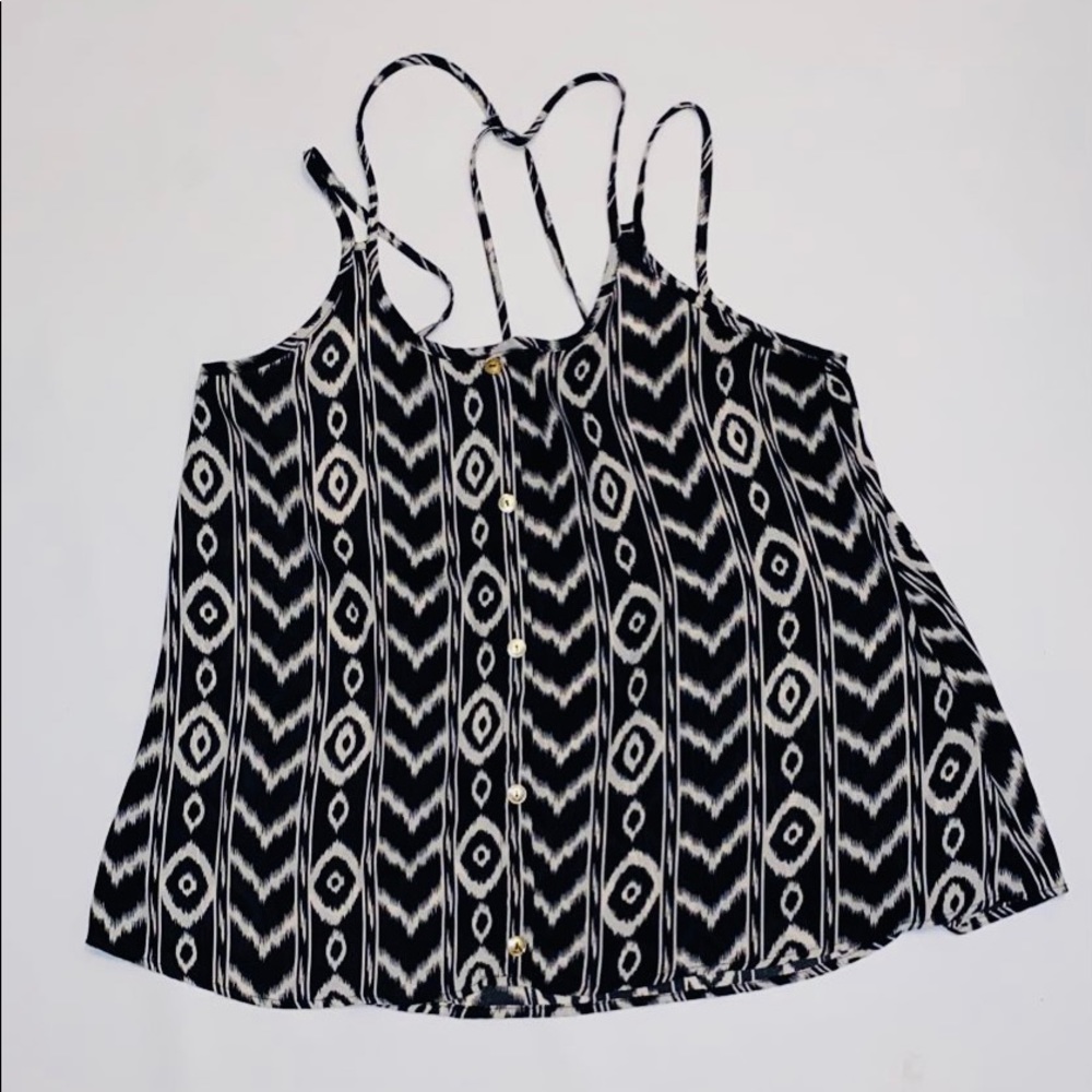 Plus size Lkat Diamond/ Arrow Print Cami